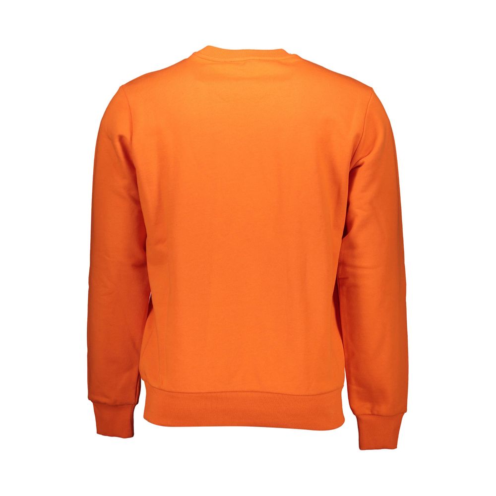 Diesel Orangefarbener Baumwollpullover
