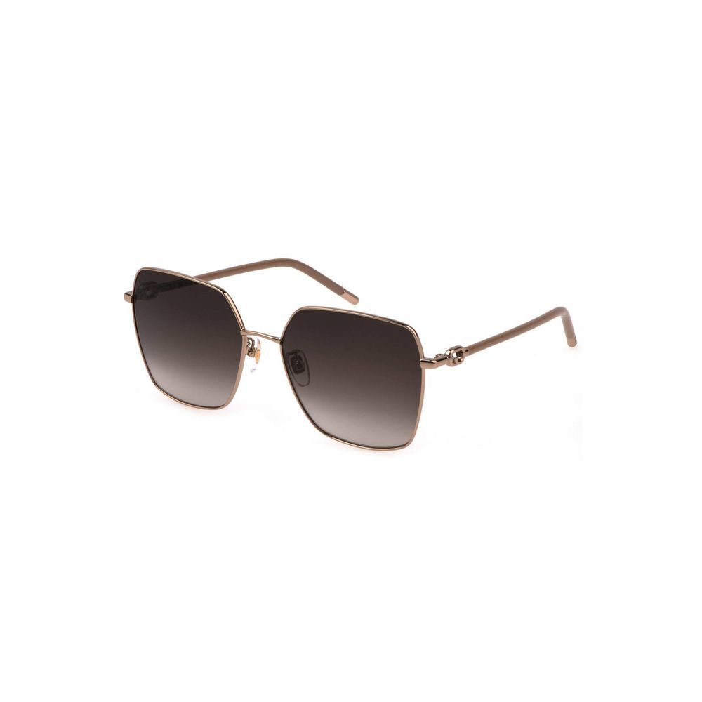 Lunettes de soleil Furla en métal doré
