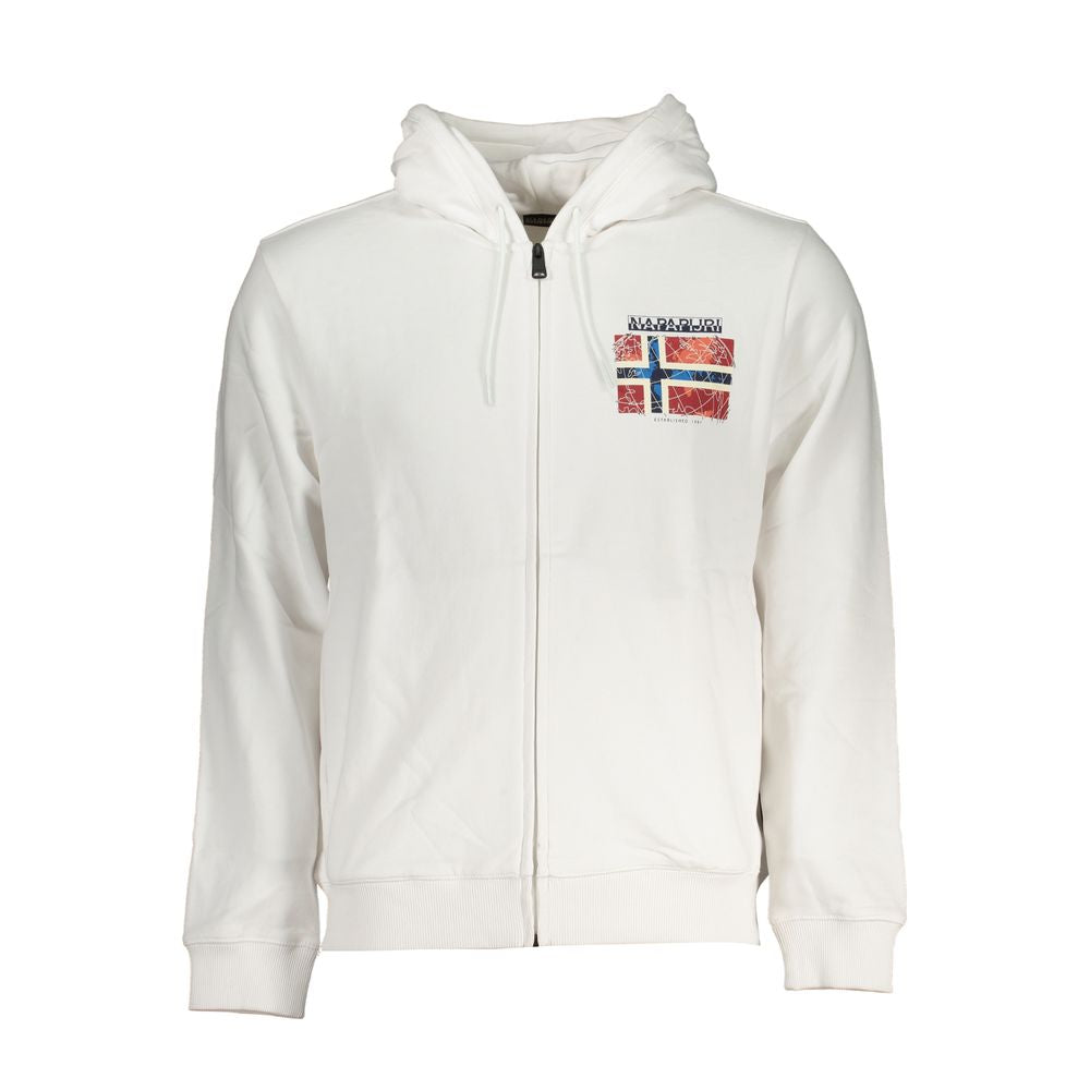 Pull en coton blanc Napapijri