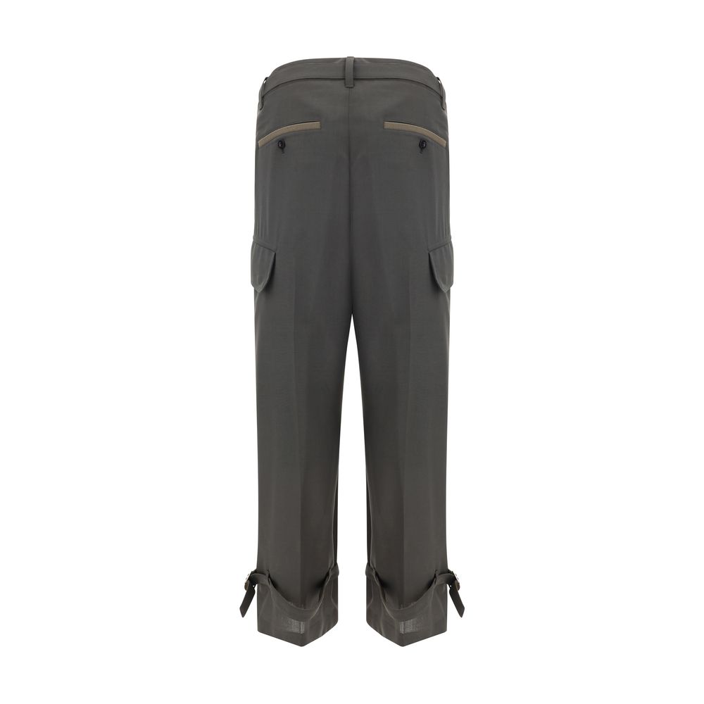 Pantalon Sacai avec ourlet réglable