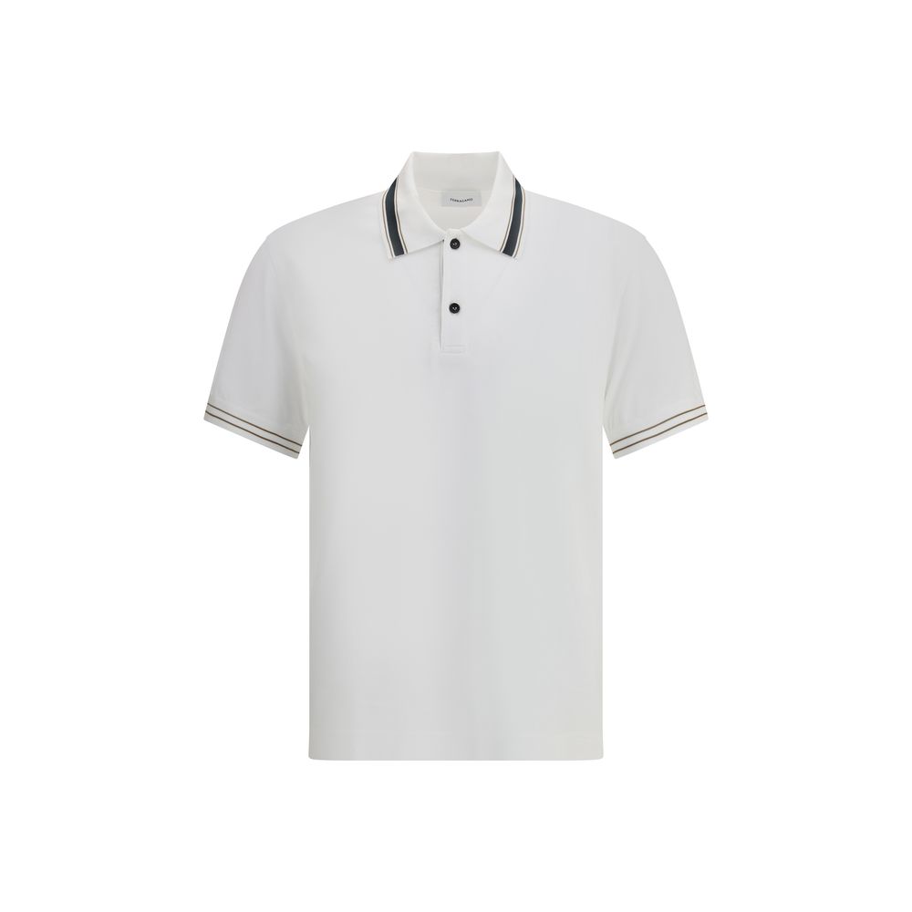 Polo avec logo Ferragamo
