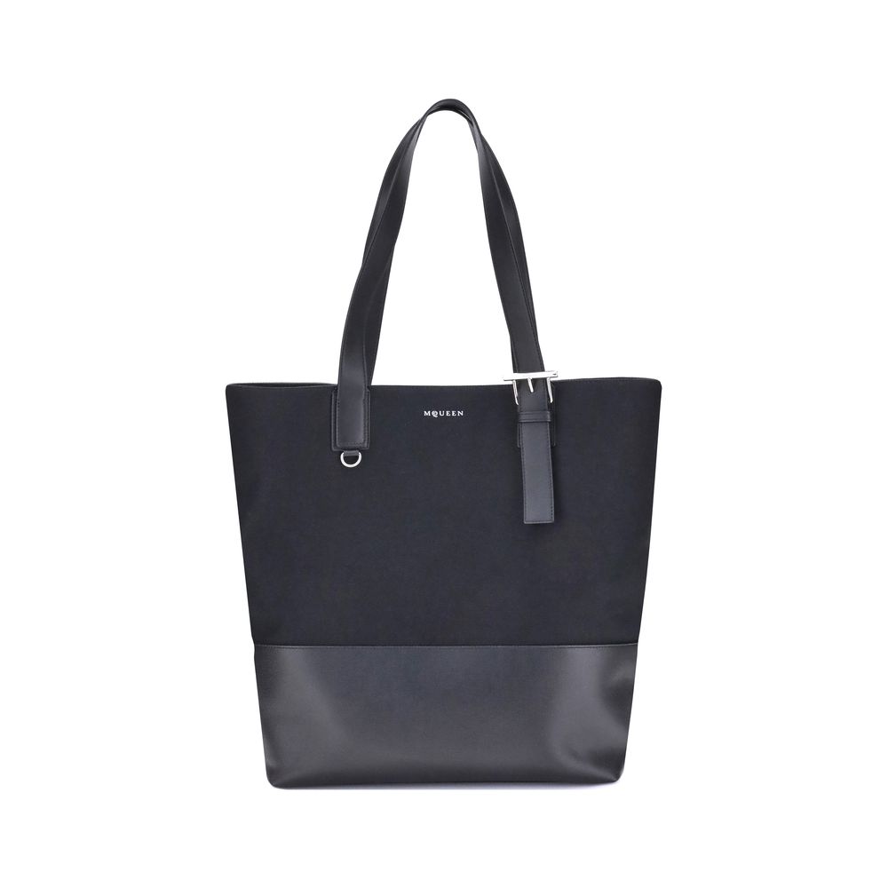 Alexander McQueen Canvas-Tragetasche