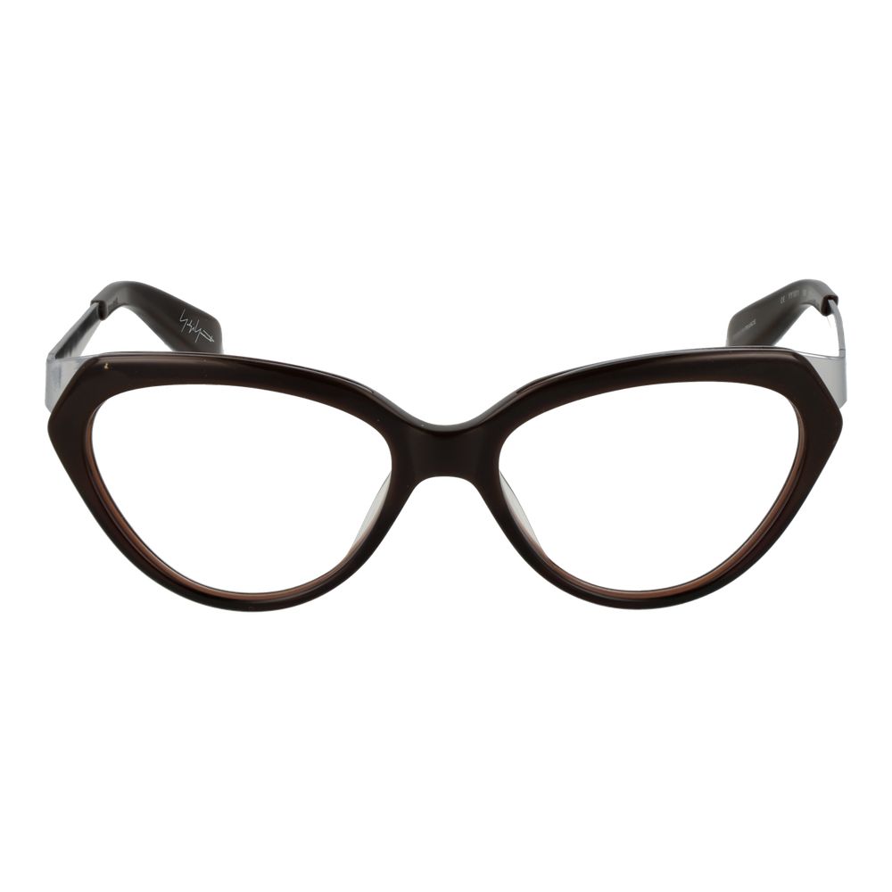 Yohji Yamamoto Braune optische Unisex-Rahmen