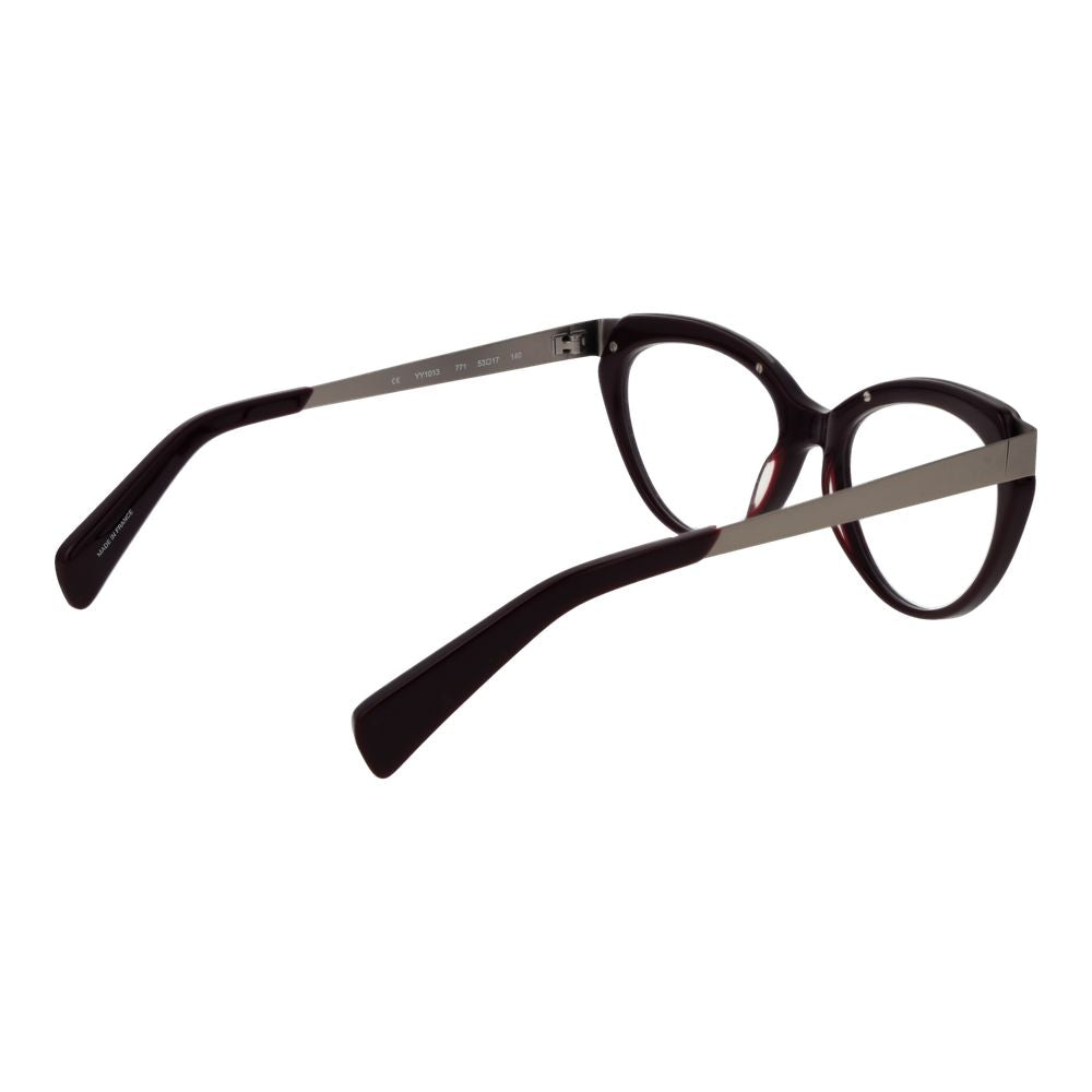 Yohji Yamamoto Lila Unisex Optische Rahmen