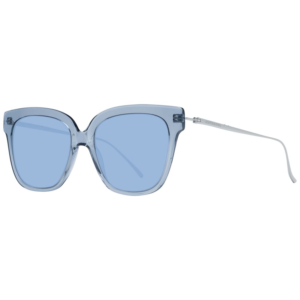 Lunettes de soleil bleues pour femme Scotch & Soda