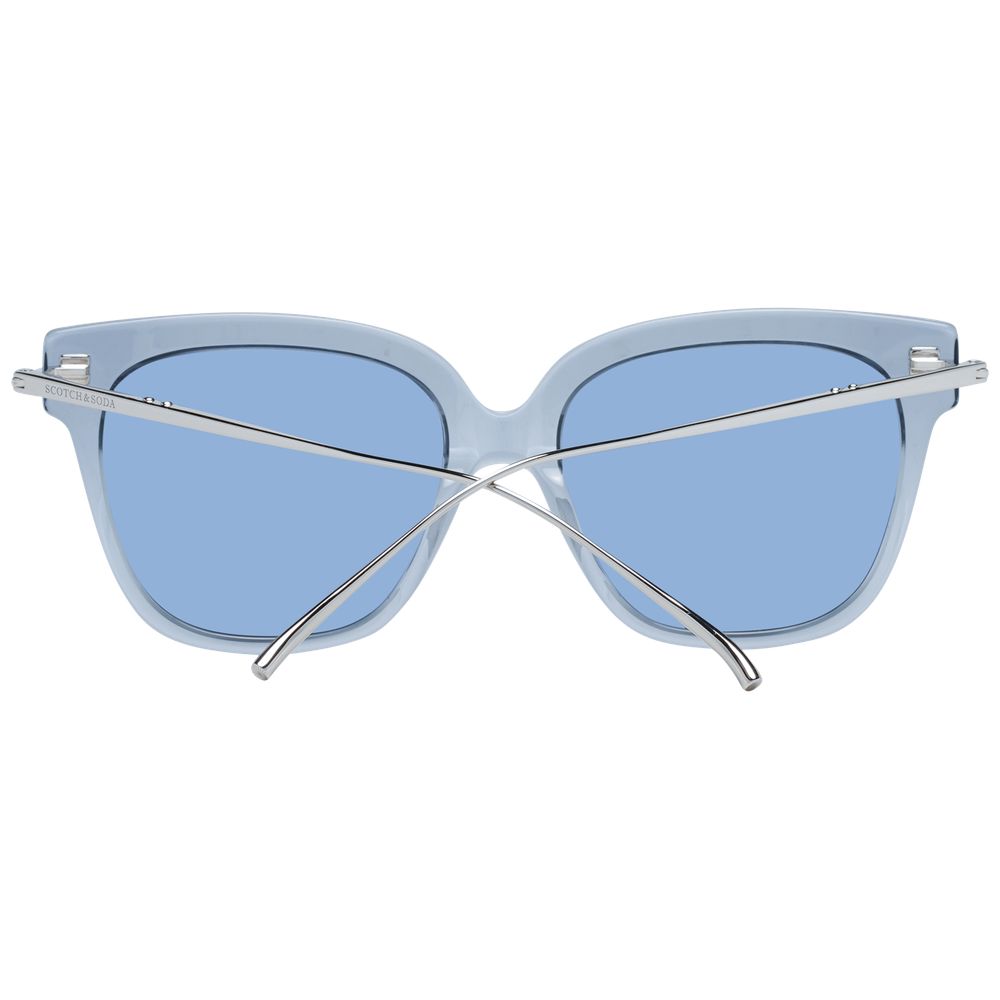 Lunettes de soleil bleues pour femme Scotch & Soda