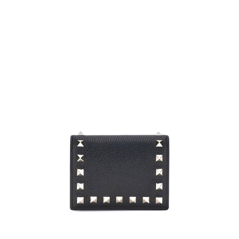 Valentino Garavani Rockstud Lederbrieftasche