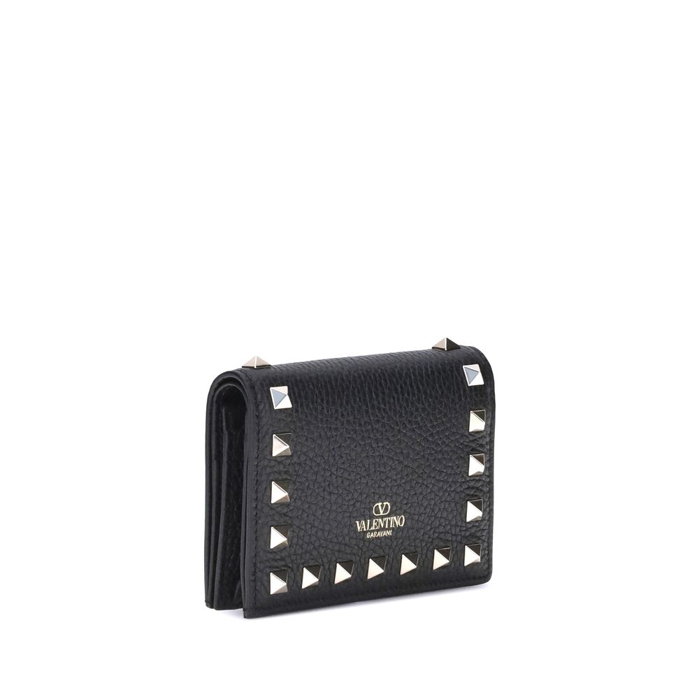 Valentino Garavani Rockstud Lederbrieftasche