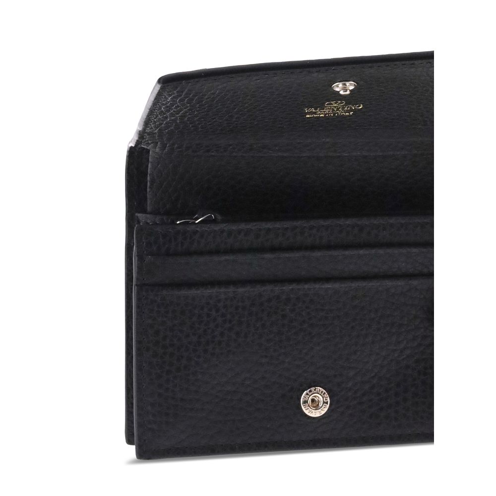Valentino Garavani Rockstud Lederbrieftasche