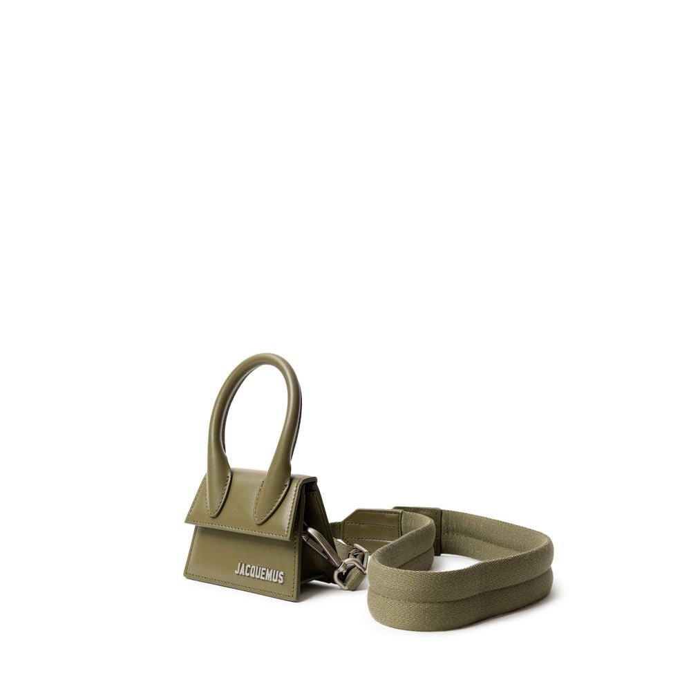 Jacquemus Grüne Lederhandtasche