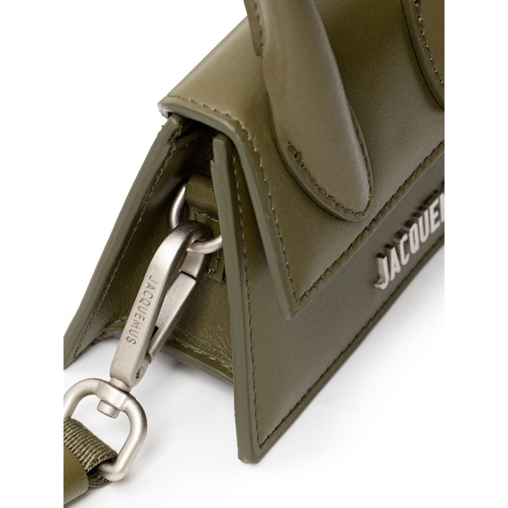 Jacquemus Grüne Lederhandtasche