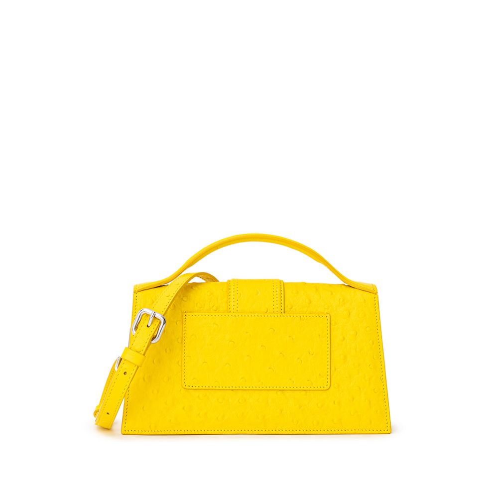 Jacquemus Gelbe Lederhandtasche