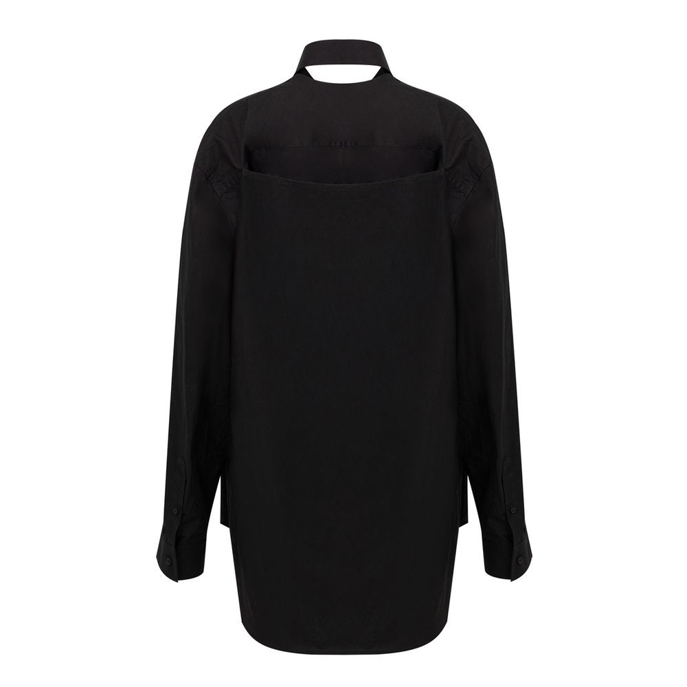 Balenciaga Schwarze Baumwolle lang