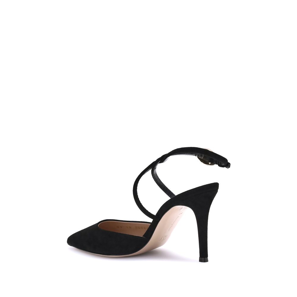 Gianvito Rossi Wildlederpumps