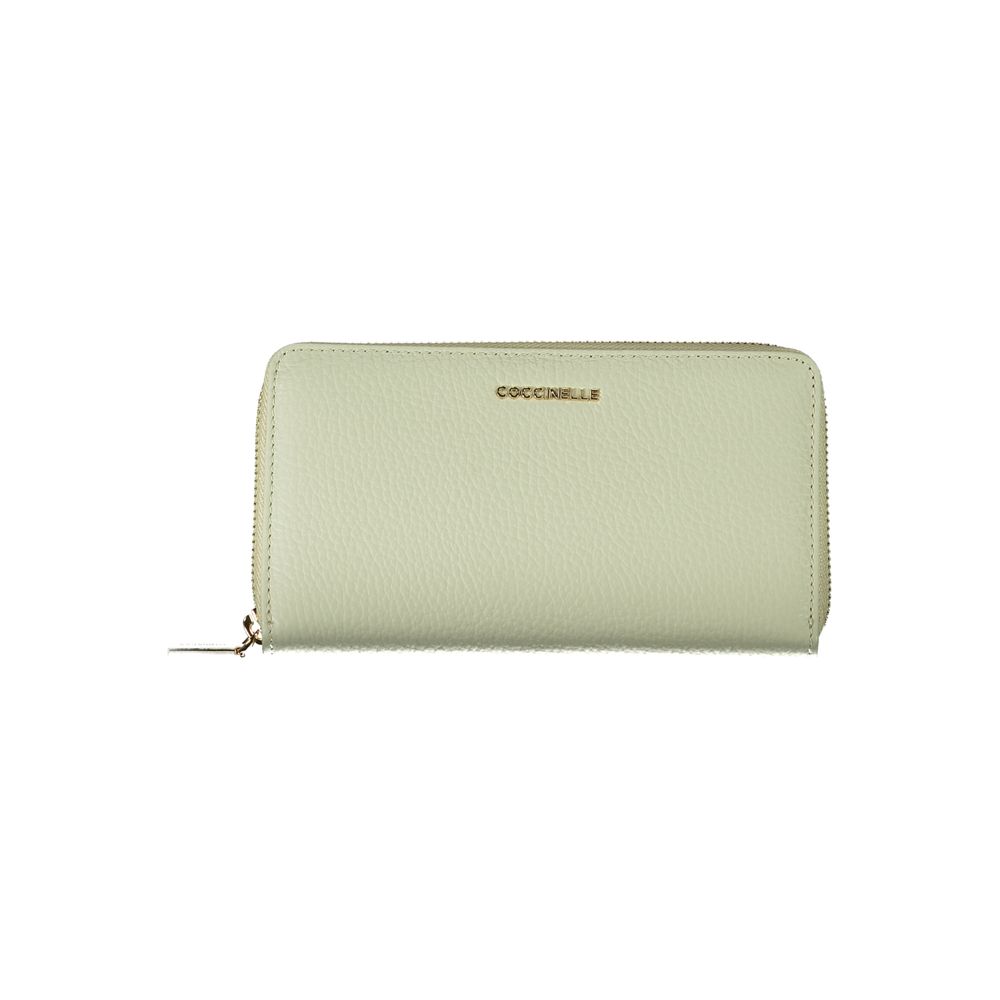 Coccinelle Grüne Lederbrieftasche