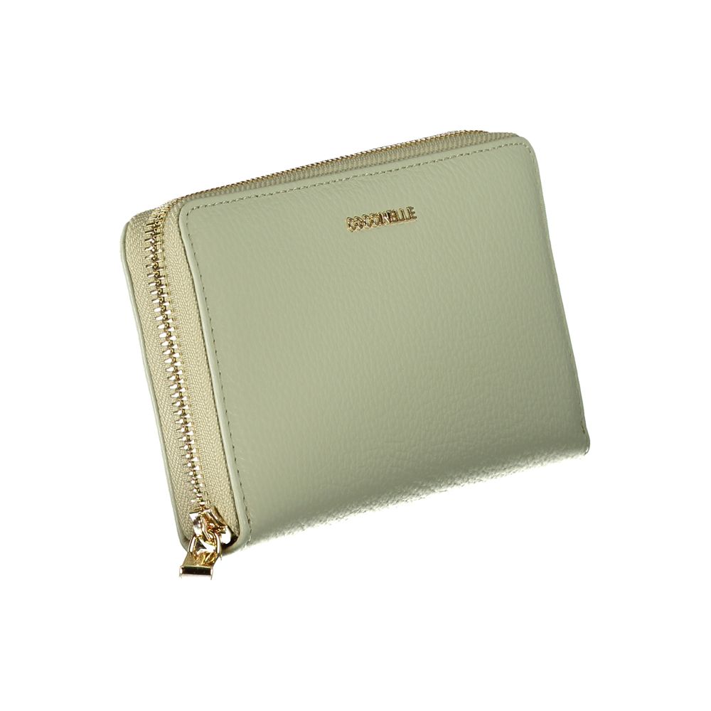 Coccinelle Grüne Lederbrieftasche