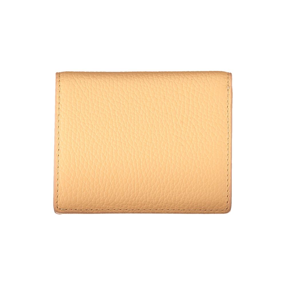 Coccinelle Orange Leder-Geldbörse