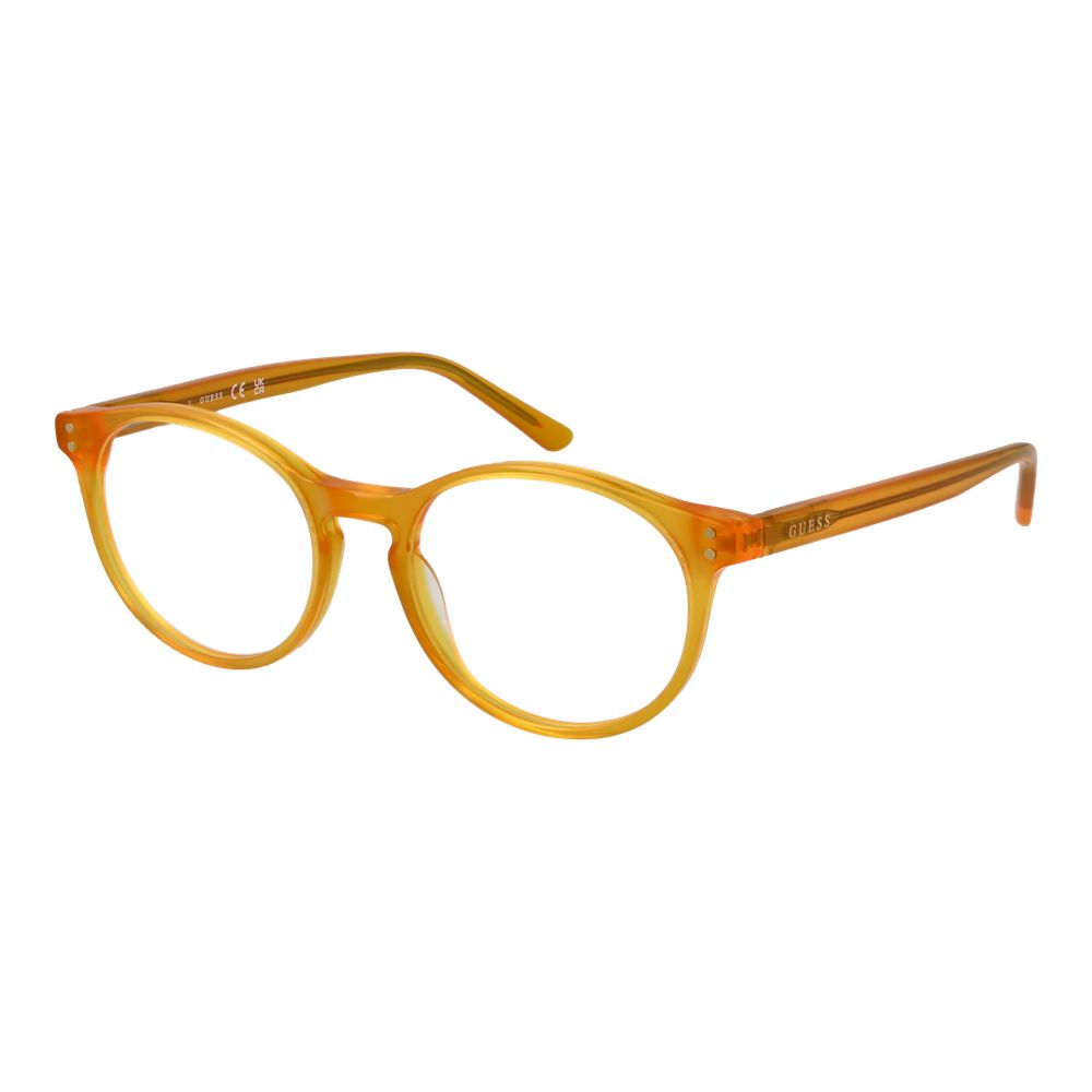Guess – Orangefarbene optische Unisex-Brillen