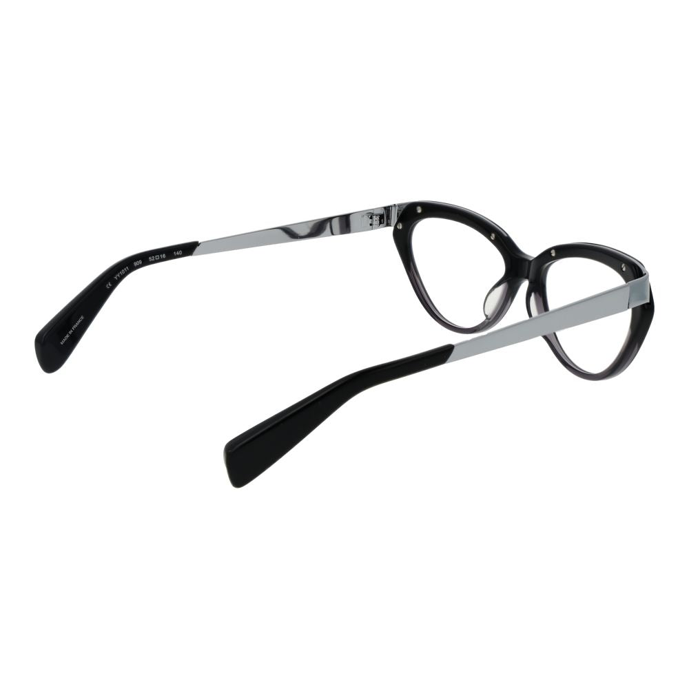 Yohji Yamamoto Schwarze optische Unisex-Rahmen
