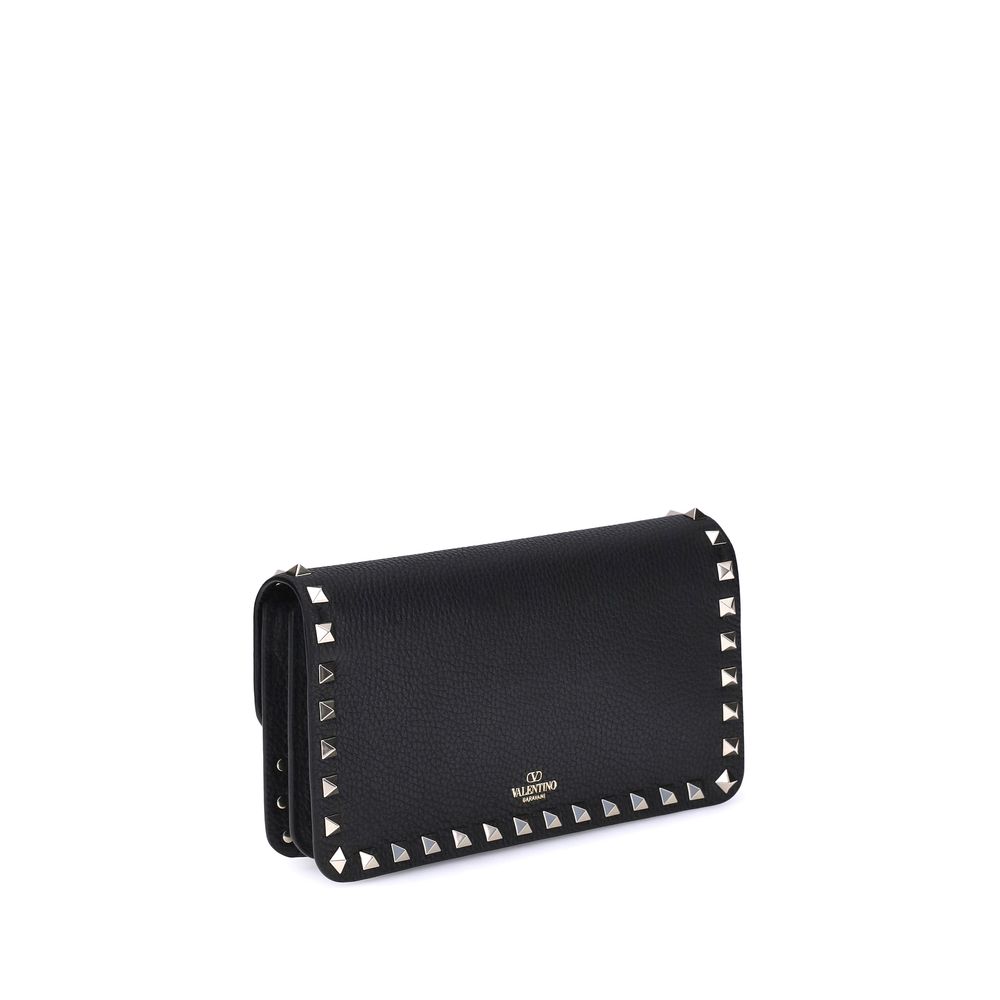 Valentino Garavani Rockstud Pochette mit Kette
