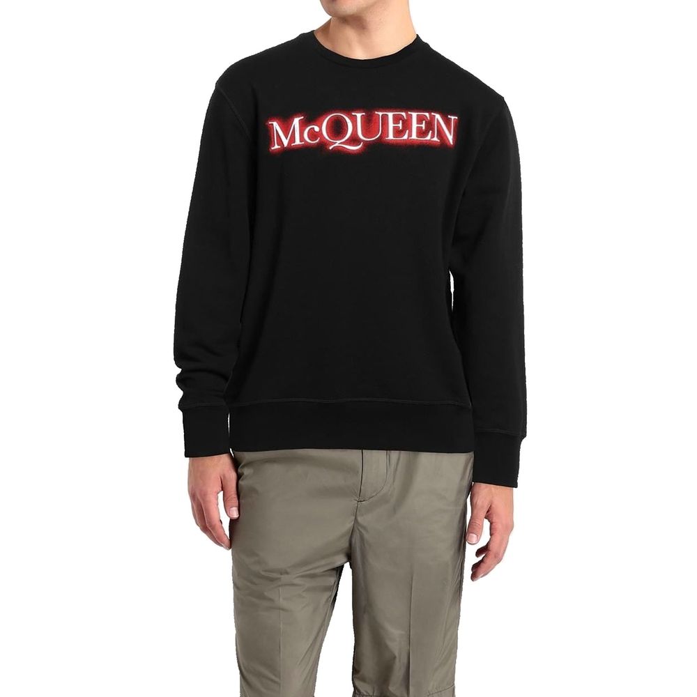 Sweat-shirt à logo Alexander McQueen