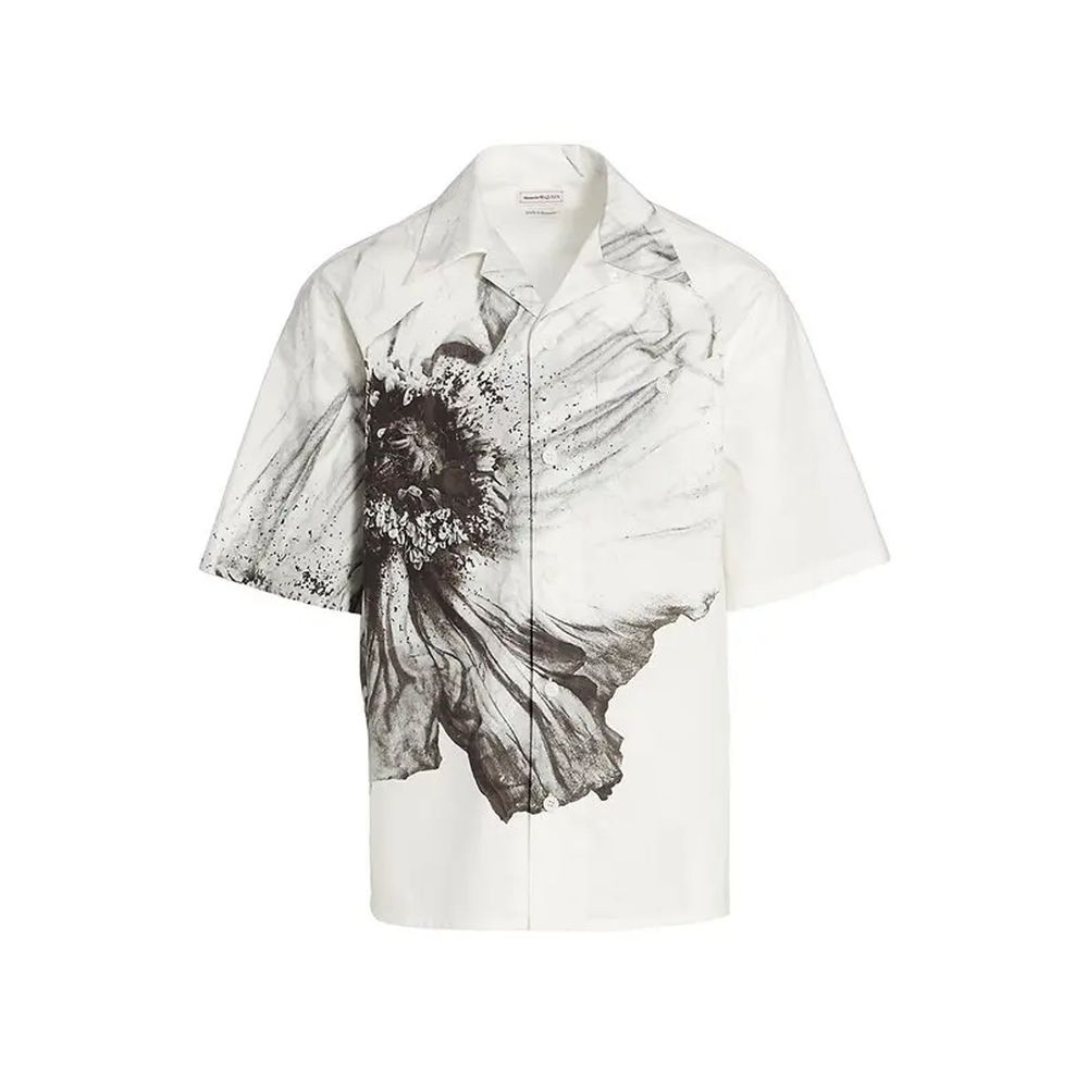 Chemise à manches courtes Alexander McQueen