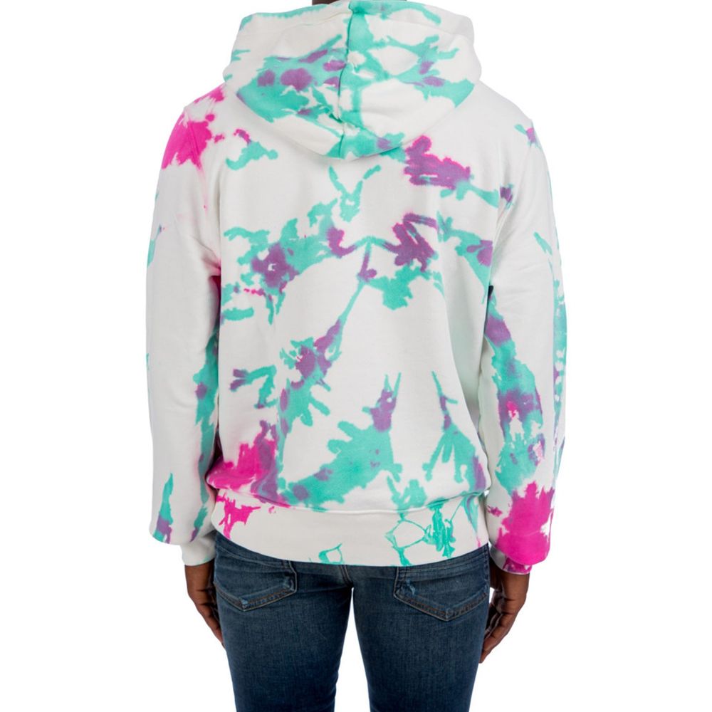 Sweat à capuche tie-dye avec logo Amiri