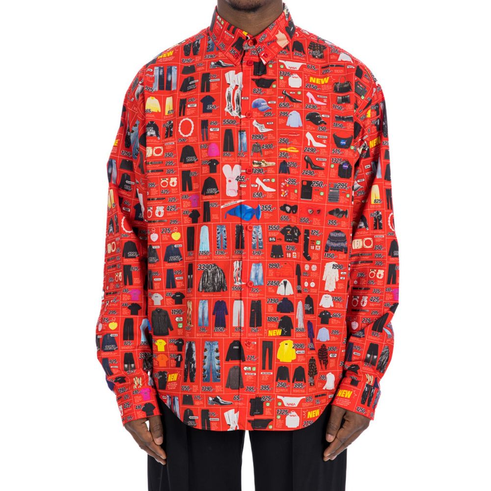 Chemise imprimée Balenciaga