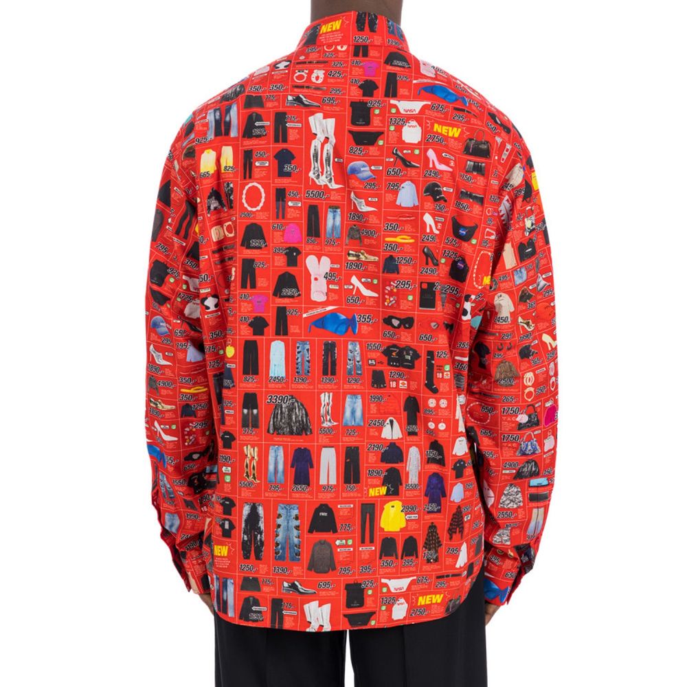 Chemise imprimée Balenciaga