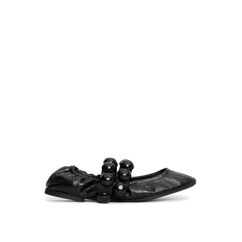 Ballerines Mary Jane en cuir Alaïa Sphere