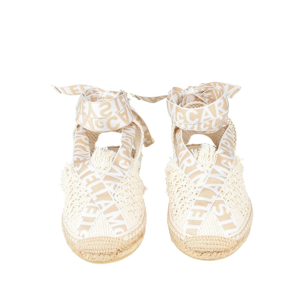 Espadrilles en toile à logo Stella McCartney