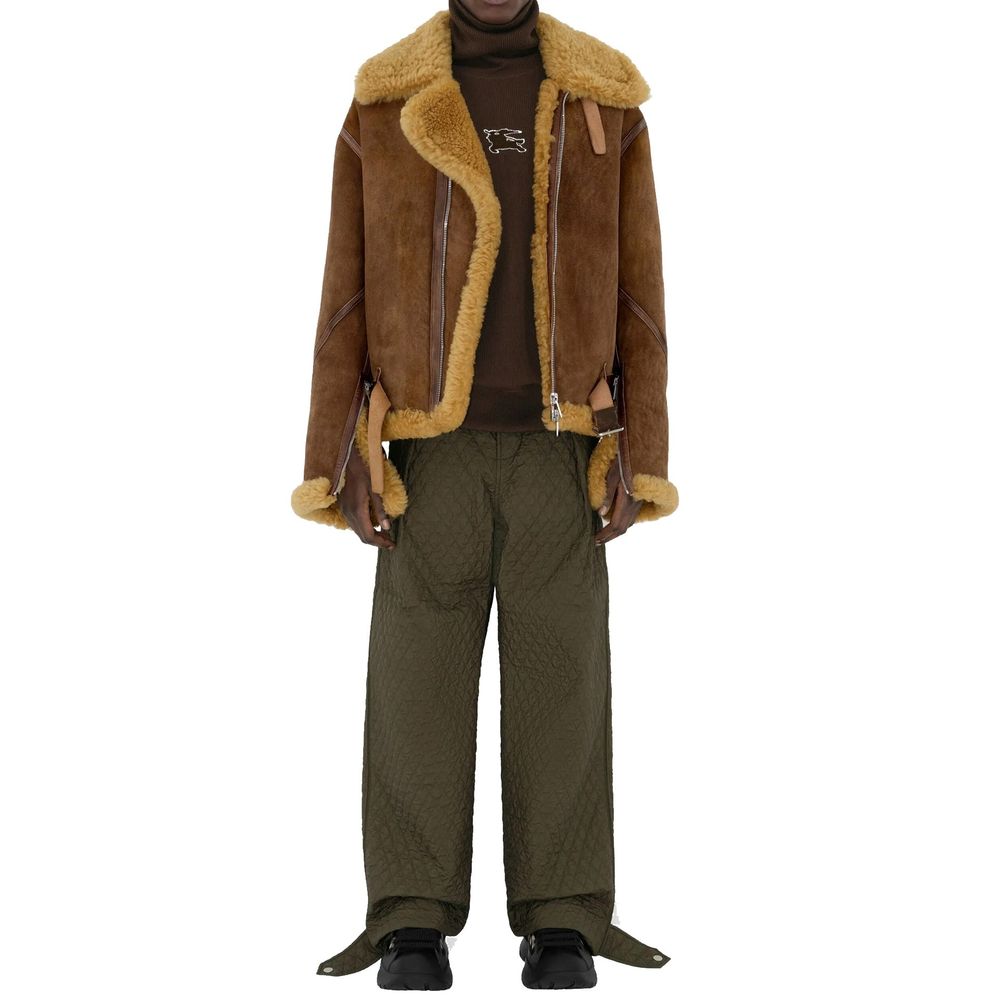Burberry – Gesteppte Bundfaltenhose