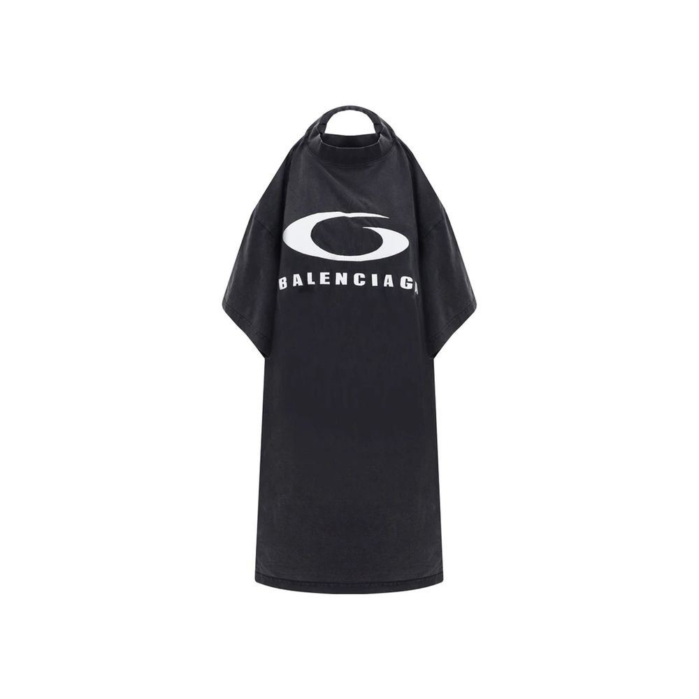 Robe t-shirt à imprimé iconique Balenciaga