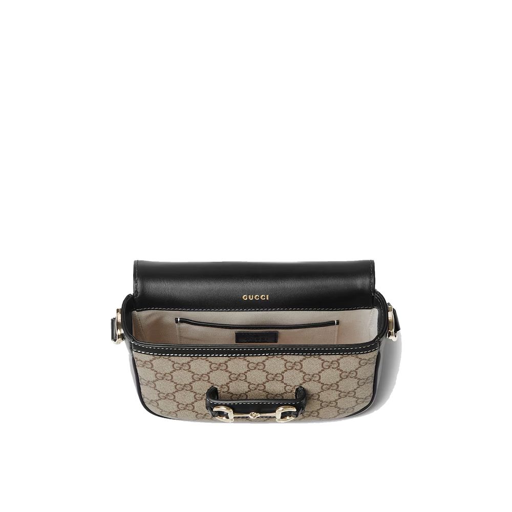 Weiche kleine Schultertasche „Gucci Horsebit 1955“