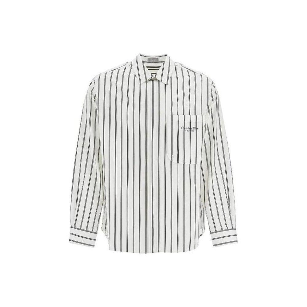 Chemise rayée en coton Dior