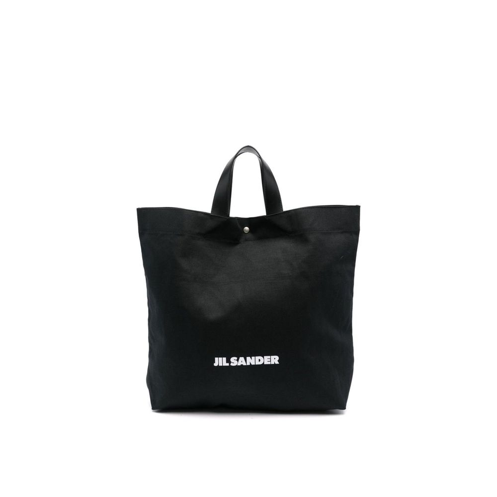 Sac fourre-tout à imprimé logo Jil Sander