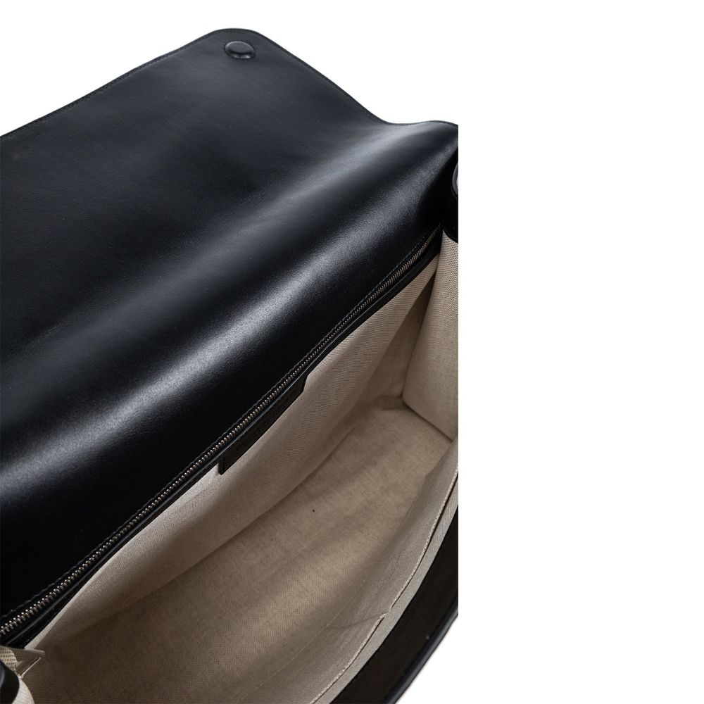 Bottega Veneta Aktentasche aus Intrecciato-Leder