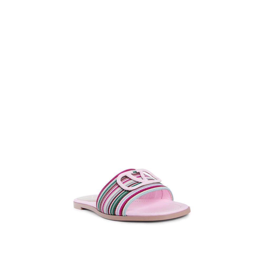 Valentino Garavani – Signature-Slides mit V-Logo
