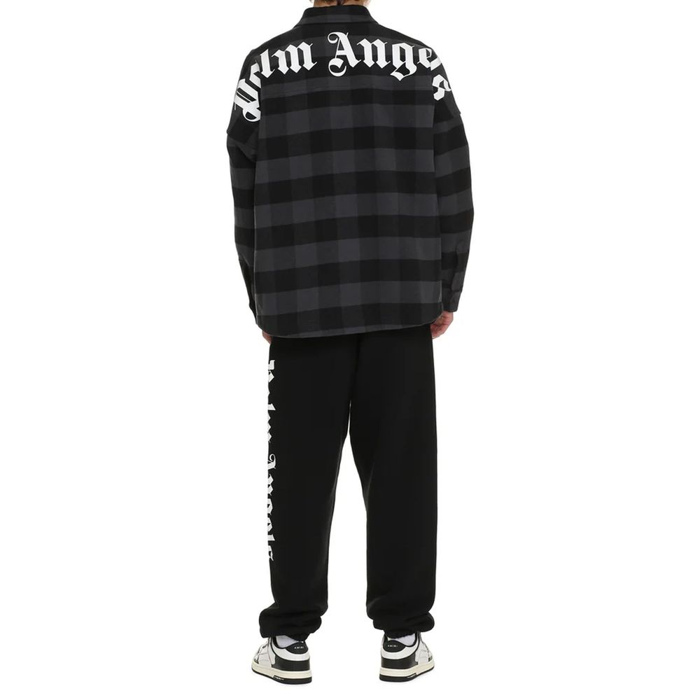 Surchemise en coton avec logo Palm Angels