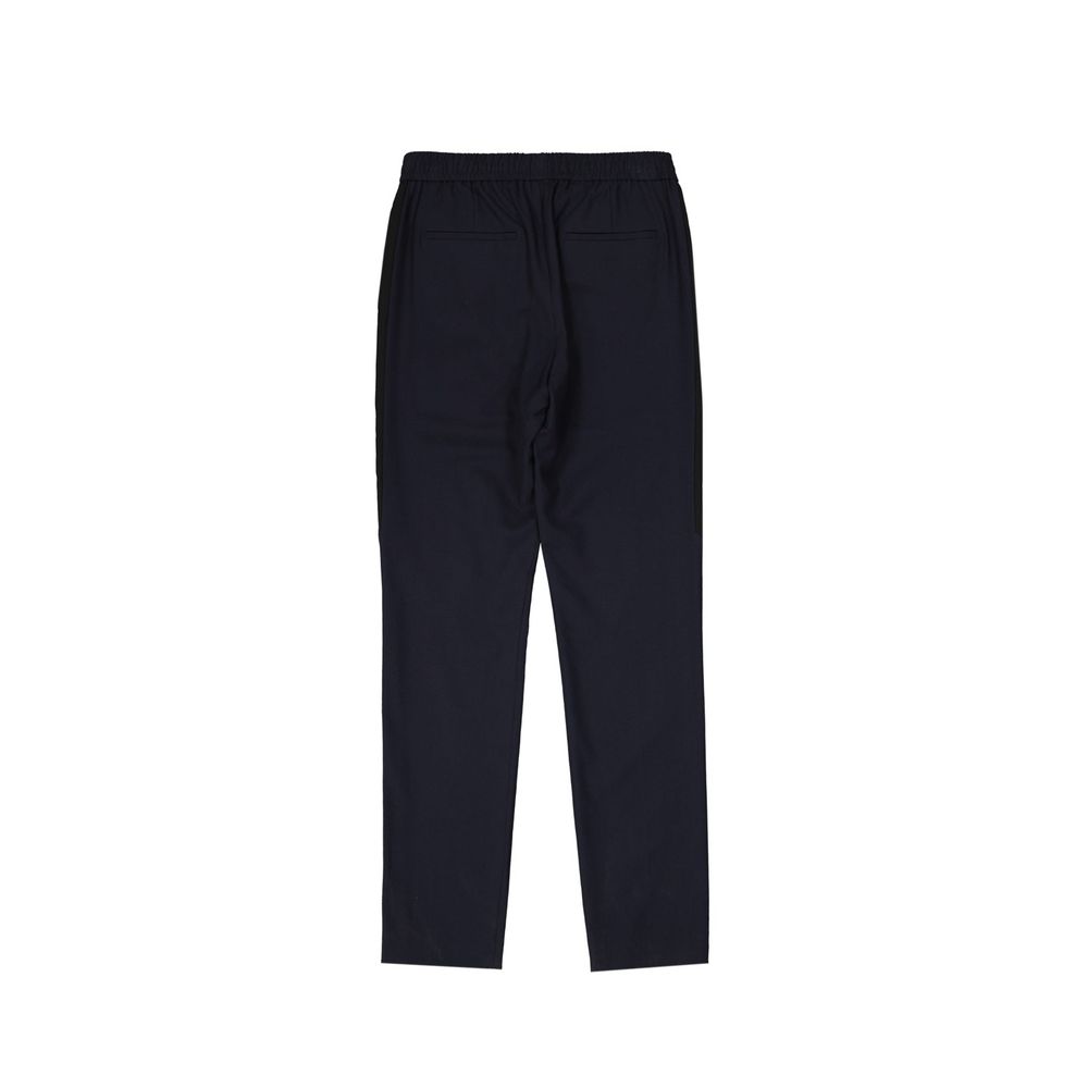 Givenchy – Wollhose mit gestreiftem Seiteneinsatz