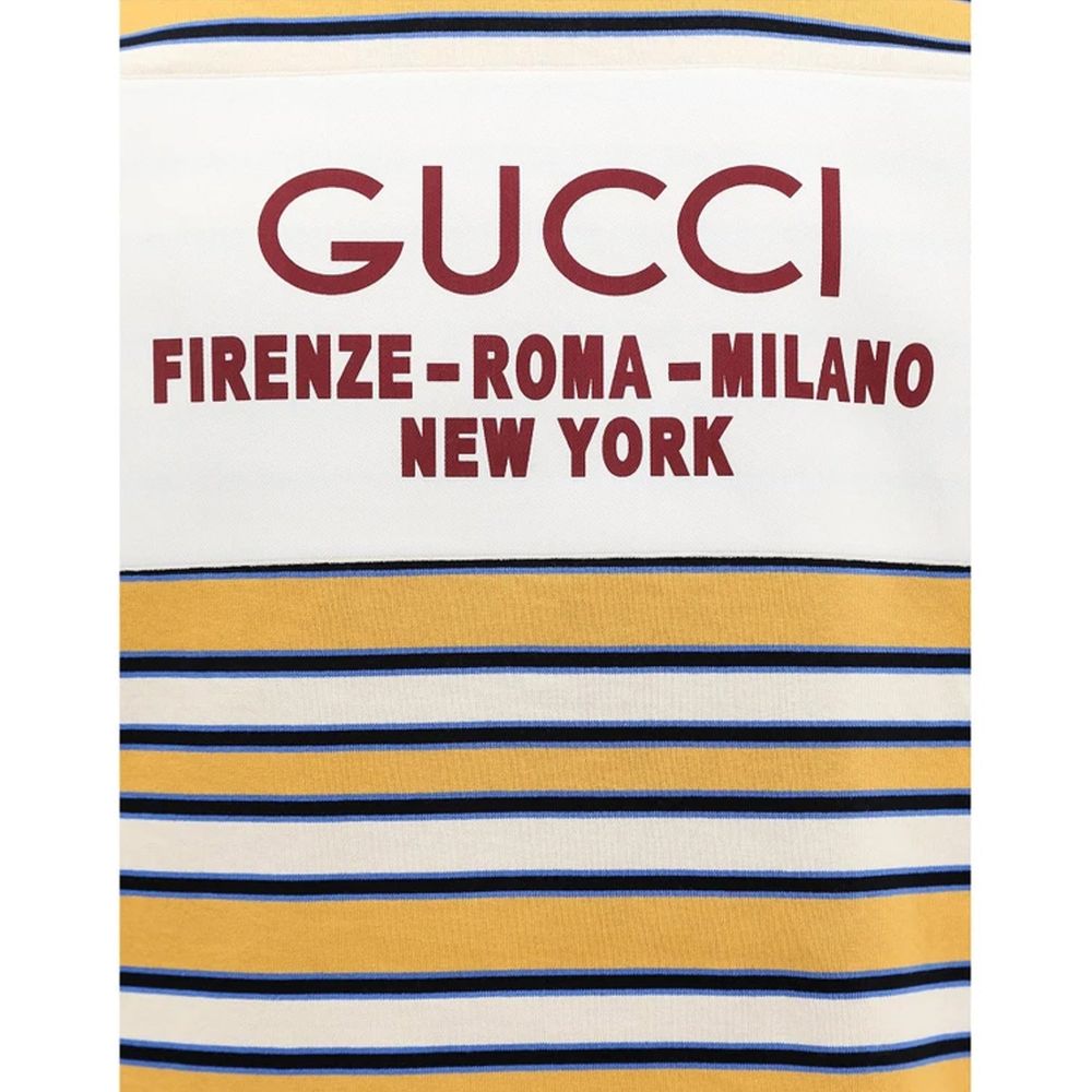 Gucci gestreiftes Poloshirt
