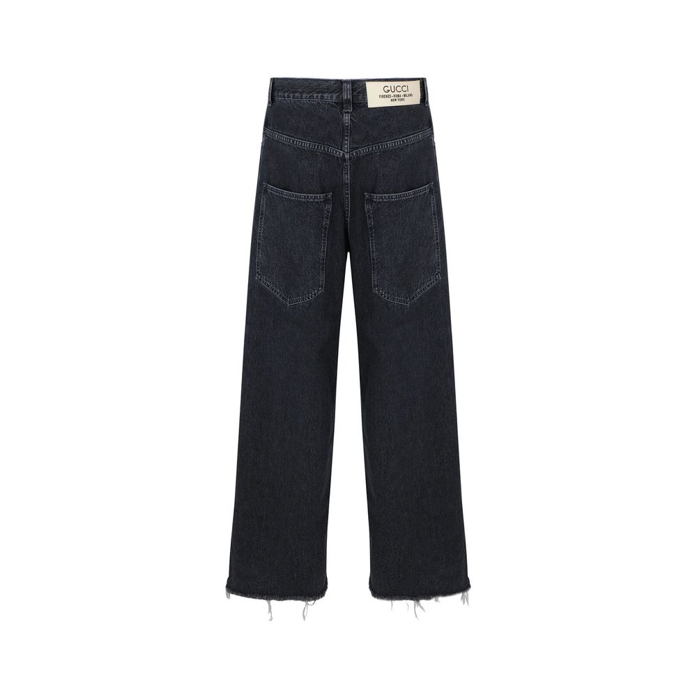 Gucci Jeans mit weitem Bein