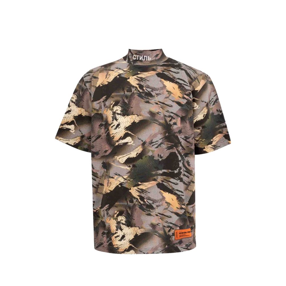 Heron Preston – T-Shirt mit Camouflage-Print