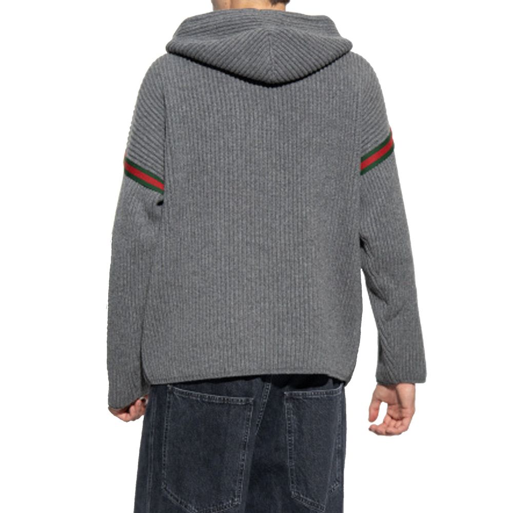 Gucci Woll-Sweatshirt mit Reißverschluss