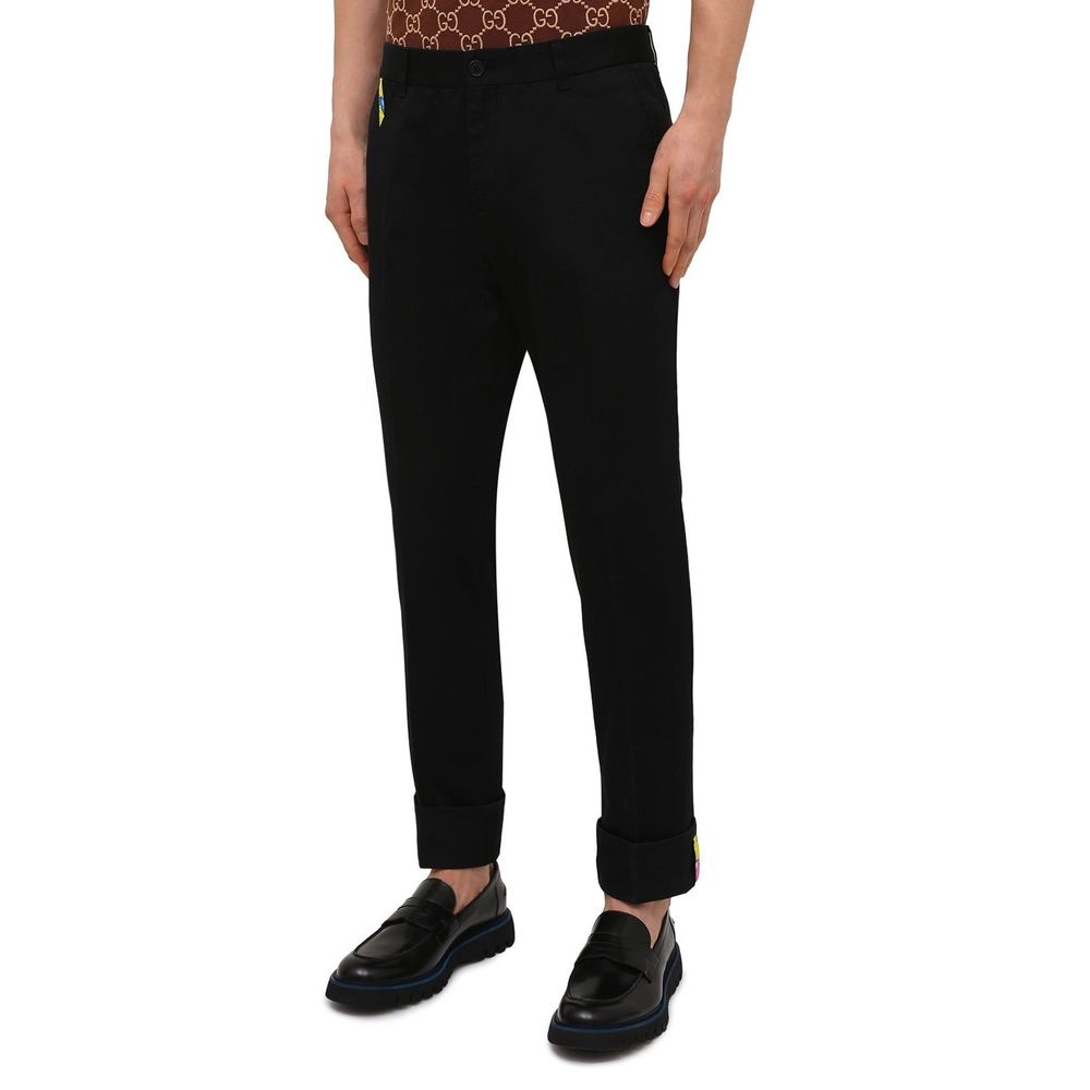 Versace-Hose aus Baumwollgabardine