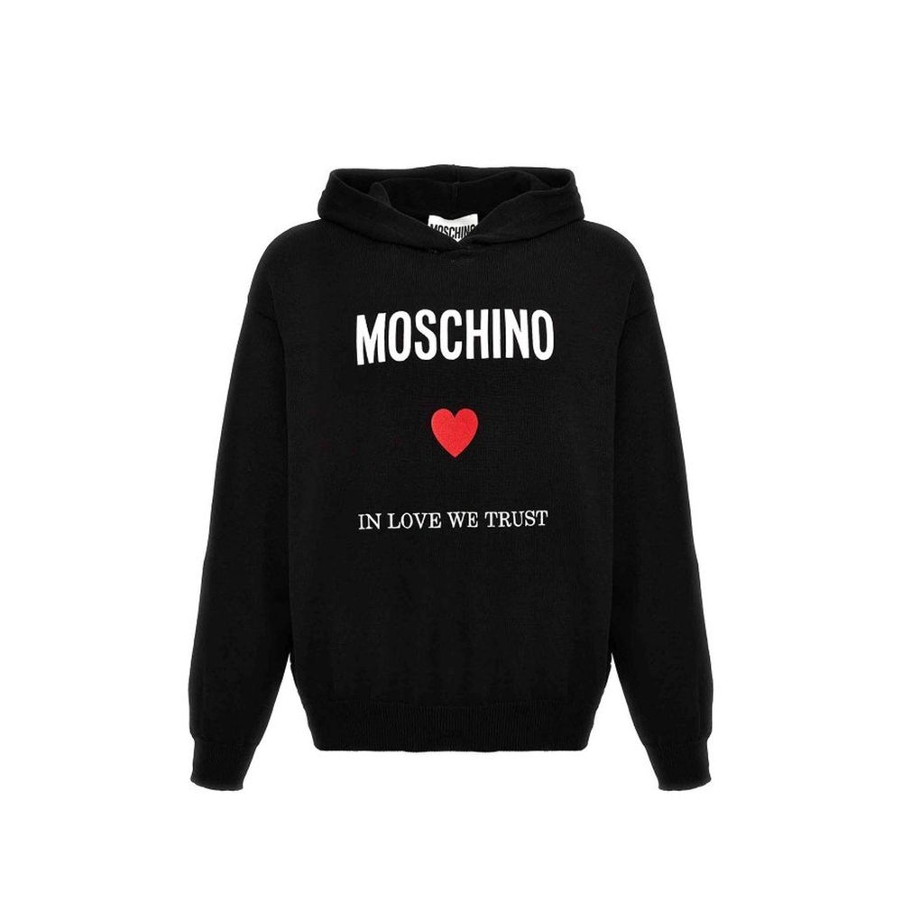 Moschino Couture – Kapuzenpullover „In Love We Trust“