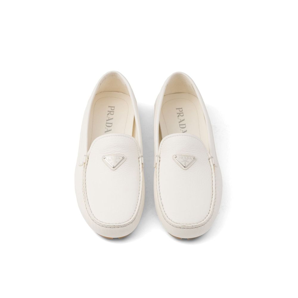 Prada-Logo-Leder-Loafer
