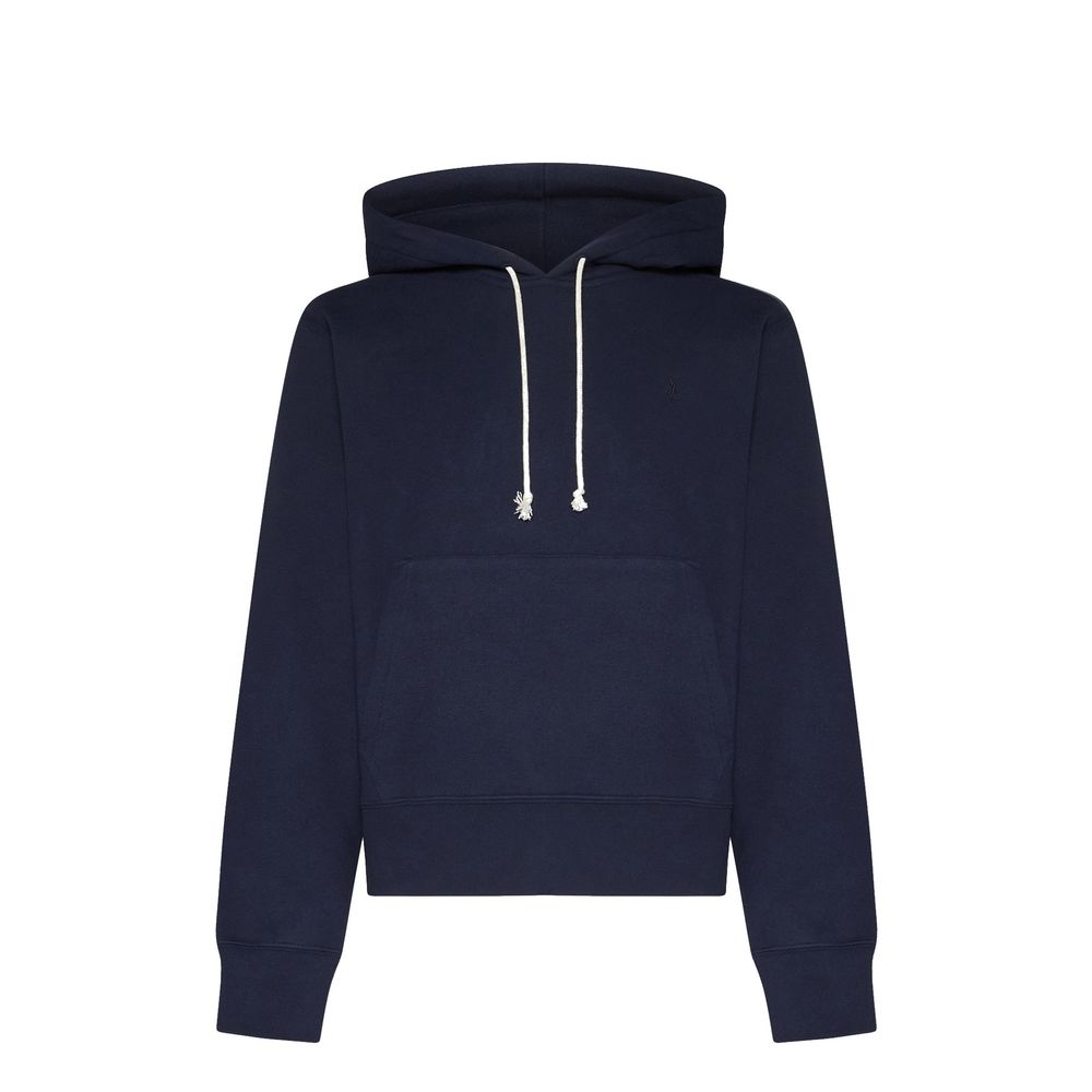 Saint Laurent Baumwoll-Kapuzensweatshirt