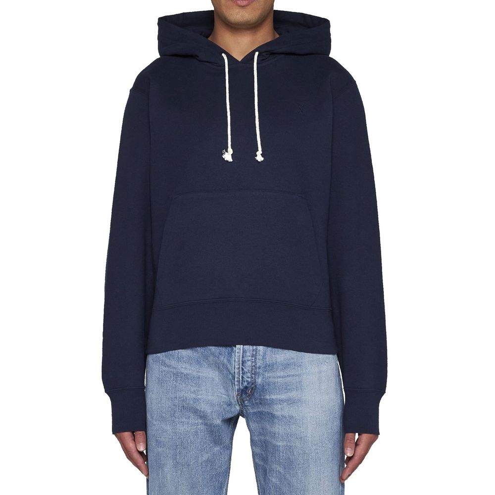 Saint Laurent Baumwoll-Kapuzensweatshirt