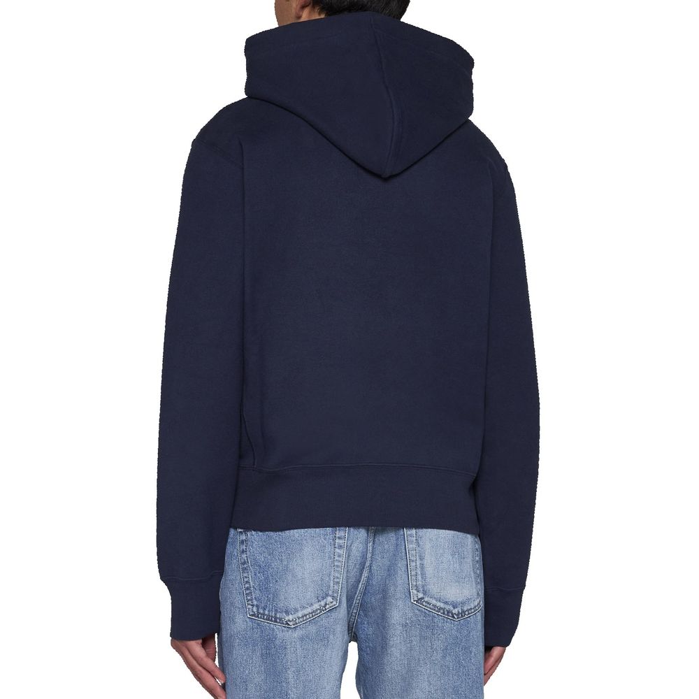 Saint Laurent Baumwoll-Kapuzensweatshirt